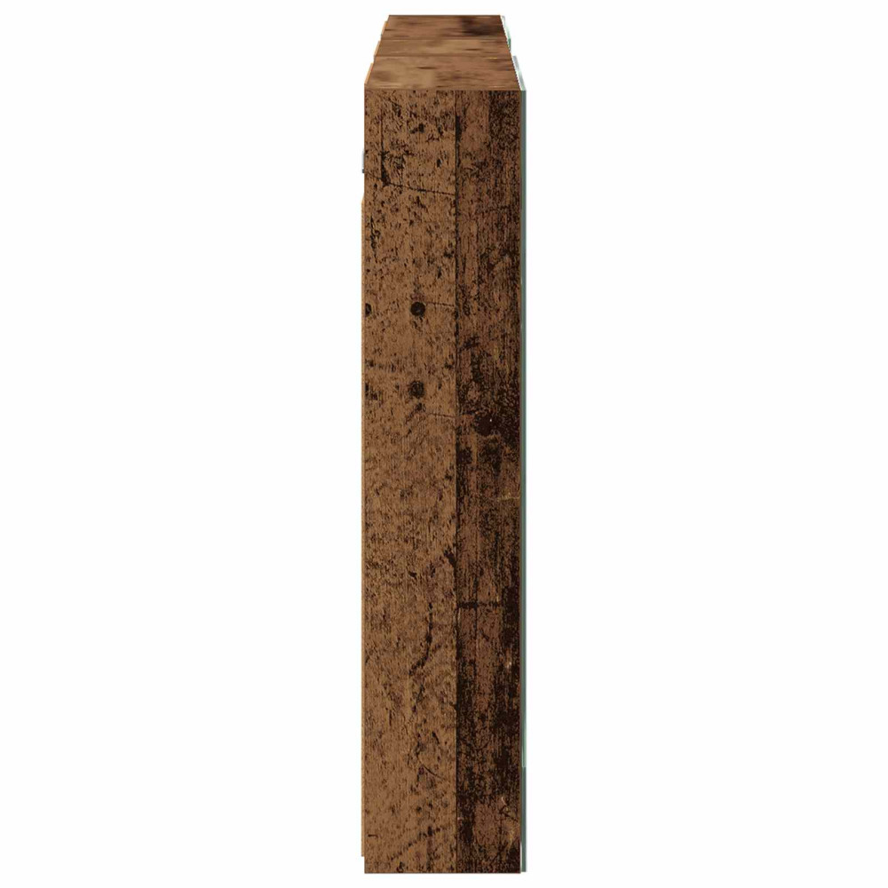 Produktbild för Badrumsskåpsset 3 pcs 130 x 14,5 x 70 cm Konstruerat trä