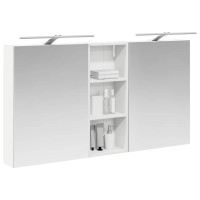 Produktbild för Badrumsskåpsset 3 pcs 130 x 14,5 x 70 cm Konstruerat trä
