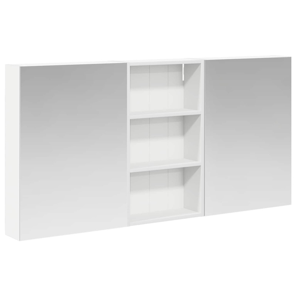 Produktbild för Badrumsskåpsset 3 pcs 140 x 14,5 x 70 cm Konstruerat trä