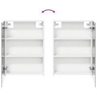 Produktbild för Badrumsskåpsset 3 pcs 140 x 14,5 x 70 cm Konstruerat trä