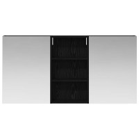 Produktbild för Badrumsskåpsset 3 pcs 140 x 14,5 x 70 cm Konstruerat trä