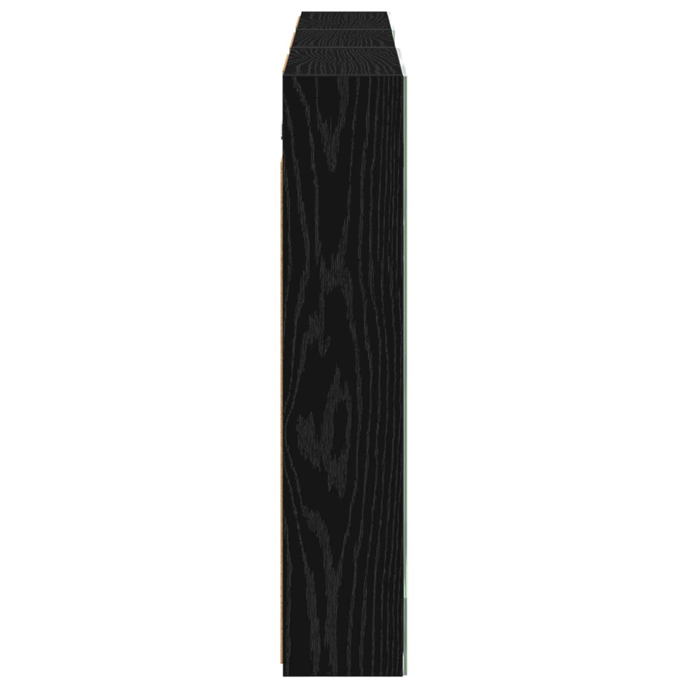Produktbild för Badrumsskåpsset 3 pcs 140 x 14,5 x 70 cm Konstruerat trä