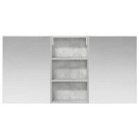 Produktbild för Badrumsskåpsset 3 pcs 140 x 14,5 x 70 cm Konstruerat trä