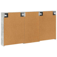 Produktbild för Badrumsskåpsset 3 pcs 140 x 14,5 x 70 cm Konstruerat trä