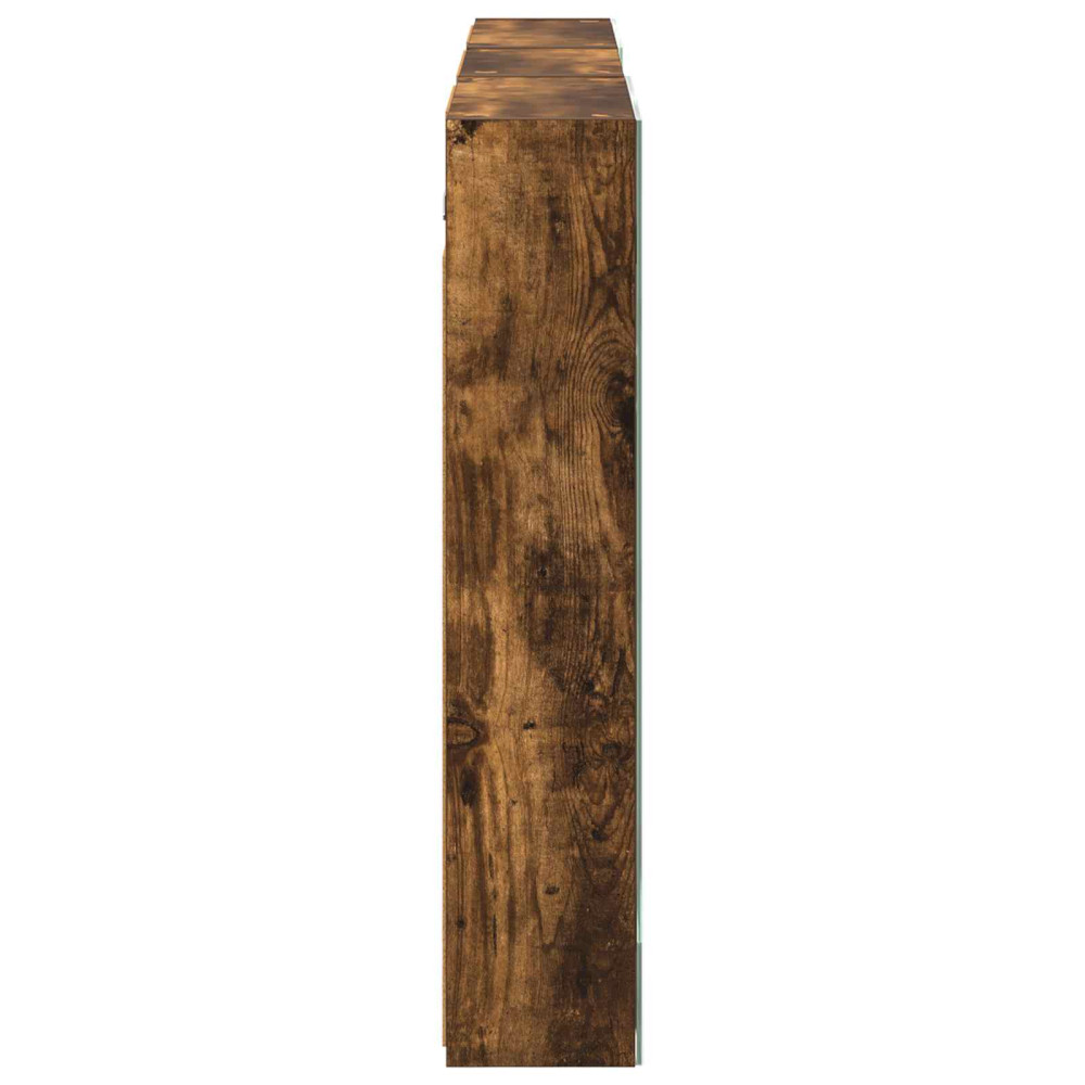 Produktbild för Badrumsskåpsset 3 pcs 140 x 14,5 x 70 cm Konstruerat trä