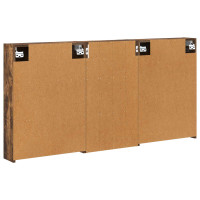 Produktbild för Badrumsskåpsset 3 pcs 140 x 14,5 x 70 cm Konstruerat trä