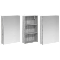 Produktbild för Badrumsskåpsset 3 pcs 140 x 14,5 x 70 cm Konstruerat trä