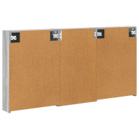Produktbild för Badrumsskåpsset 3 pcs 140 x 14,5 x 70 cm Konstruerat trä