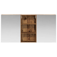 Produktbild för Badrumsskåpsset 3 pcs 140 x 14,5 x 70 cm Konstruerat trä