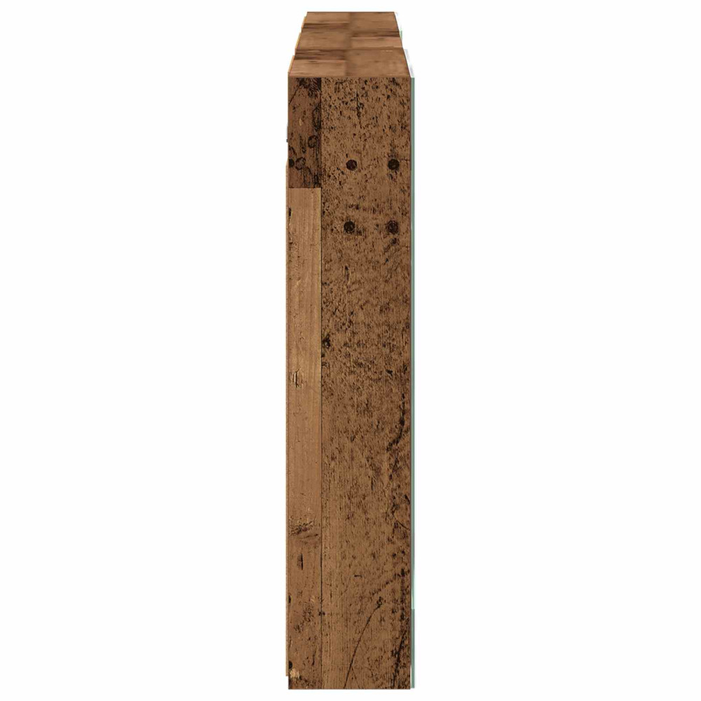 Produktbild för Badrumsskåpsset 3 pcs 140 x 14,5 x 70 cm Konstruerat trä