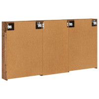 Produktbild för Badrumsskåpsset 3 pcs 140 x 14,5 x 70 cm Konstruerat trä