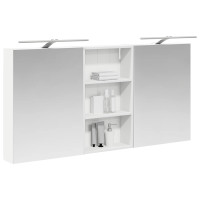 Produktbild för Badrumsskåpsset 3 pcs 140 x 14,5 x 70 cm Konstruerat trä