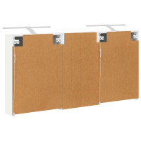 Produktbild för Badrumsskåpsset 3 pcs 140 x 14,5 x 70 cm Konstruerat trä