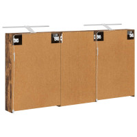 Produktbild för Badrumsskåpsset 3 pcs 140 x 14,5 x 70 cm Konstruerat trä