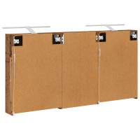 Produktbild för Badrumsskåpsset 3 pcs 140 x 14,5 x 70 cm Konstruerat trä