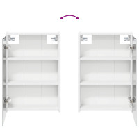 Produktbild för Badrumsskåpsset för 3 pcs 106 x 16 x 62,5 cm Konstruerat trä