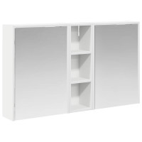 Produktbild för Badrumsskåpsset för 3 pcs 106 x 16 x 62,5 cm Konstruerat trä