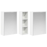 Produktbild för Badrumsskåpsset för 3 pcs 106 x 16 x 62,5 cm Konstruerat trä