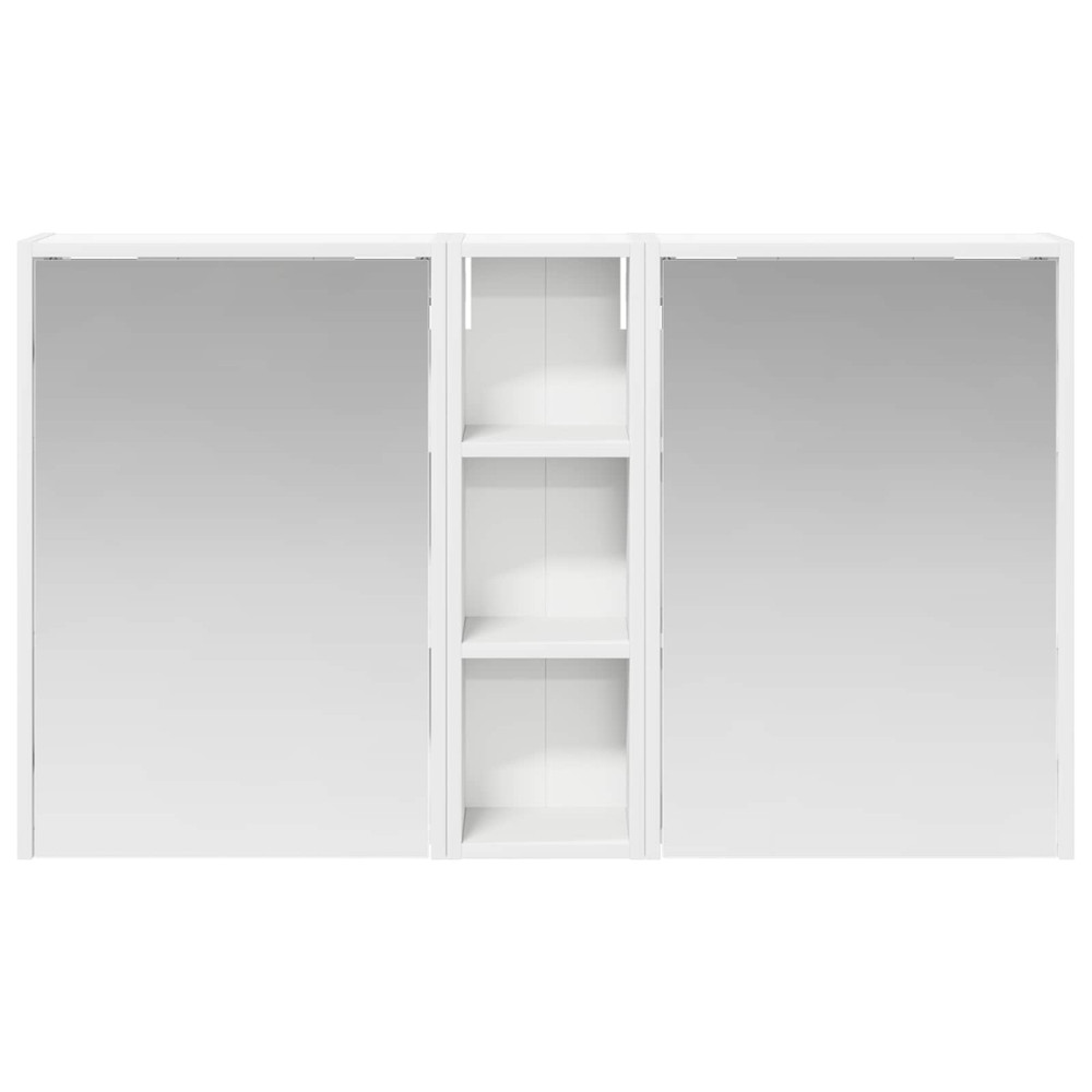 Produktbild för Badrumsskåpsset för 3 pcs 106 x 16 x 62,5 cm Konstruerat trä