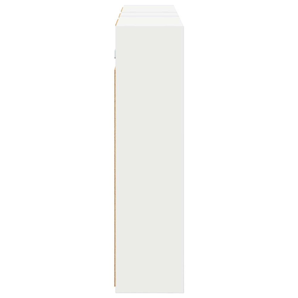 Produktbild för Badrumsskåpsset för 3 pcs 106 x 16 x 62,5 cm Konstruerat trä