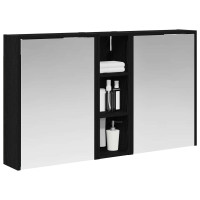 Produktbild för Badrumsskåpsset för 3 pcs 106 x 16 x 62,5 cm Konstruerat trä