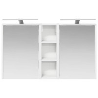 Produktbild för Badrumsskåpsset för 3 pcs 106 x 16 x 62,5 cm Konstruerat trä