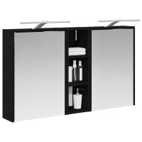 Produktbild för Badrumsskåpsset för 3 pcs 106 x 16 x 62,5 cm Konstruerat trä