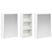 Produktbild för Badrumsskåpsset för 3 pcs 116 x 16 x 62,5 cm Konstruerat trä