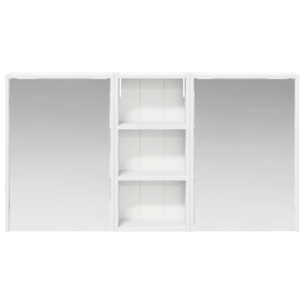 Produktbild för Badrumsskåpsset för 3 pcs 116 x 16 x 62,5 cm Konstruerat trä