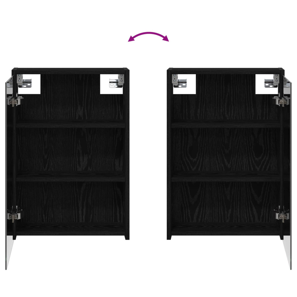 Produktbild för Badrumsskåpsset för 3 pcs 116 x 16 x 62,5 cm Konstruerat trä