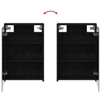 Produktbild för Badrumsskåpsset för 3 pcs 116 x 16 x 62,5 cm Konstruerat trä