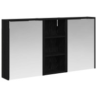 Produktbild för Badrumsskåpsset för 3 pcs 116 x 16 x 62,5 cm Konstruerat trä