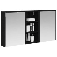 Produktbild för Badrumsskåpsset för 3 pcs 116 x 16 x 62,5 cm Konstruerat trä
