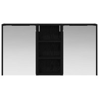 Produktbild för Badrumsskåpsset för 3 pcs 116 x 16 x 62,5 cm Konstruerat trä