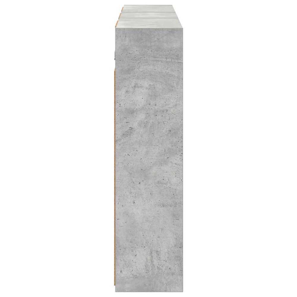 Produktbild för Badrumsskåpsset för 3 pcs 116 x 16 x 62,5 cm Konstruerat trä