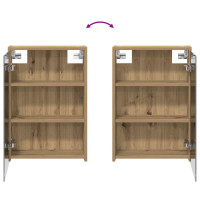 Produktbild för Badrumsskåpsset för 3 pcs 116 x 16 x 62,5 cm Konstruerat trä