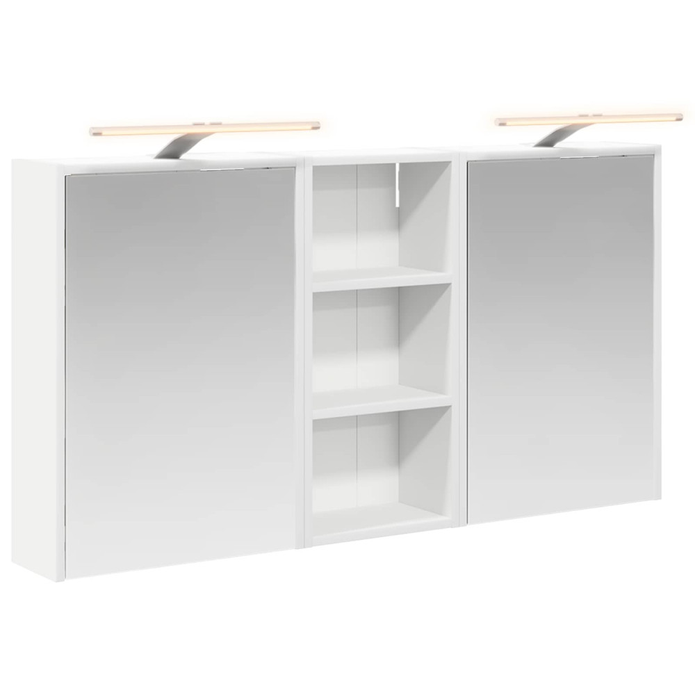 Produktbild för Badrumsskåpsset för 3 pcs 116 x 16 x 62,5 cm Konstruerat trä