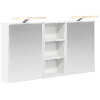 Produktbild för Badrumsskåpsset för 3 pcs 116 x 16 x 62,5 cm Konstruerat trä