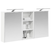 Produktbild för Badrumsskåpsset för 3 pcs 116 x 16 x 62,5 cm Konstruerat trä