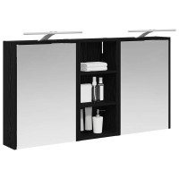 Produktbild för Badrumsskåpsset för 3 pcs 116 x 16 x 62,5 cm Konstruerat trä