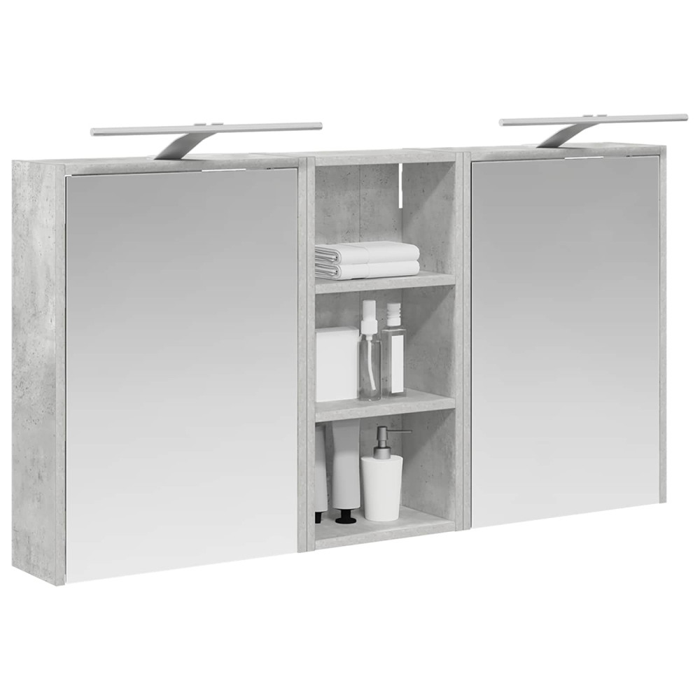 Produktbild för Badrumsskåpsset för 3 pcs 116 x 16 x 62,5 cm Konstruerat trä