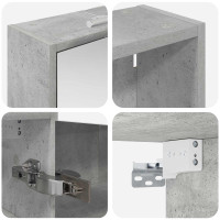 Produktbild för Badrumsskåpsset för 3 pcs 116 x 16 x 62,5 cm Konstruerat trä
