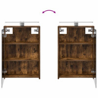 Produktbild för Badrumsskåpsset för 3 pcs 116 x 16 x 62,5 cm Konstruerat trä