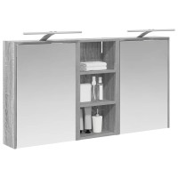 Produktbild för Badrumsskåpsset för 3 pcs 116 x 16 x 62,5 cm Konstruerat trä