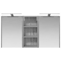 Produktbild för Badrumsskåpsset för 3 pcs 116 x 16 x 62,5 cm Konstruerat trä