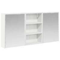 Produktbild för Badrumsskåpsset 3 pcs 126 x 16 x 62.5 cm Konstruerat trä