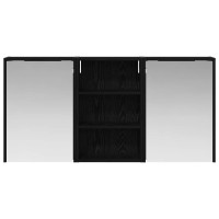 Produktbild för Badrumsskåpsset 3 pcs 126 x 16 x 62.5 cm Konstruerat trä