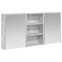 Produktbild för Badrumsskåpsset 3 pcs 126 x 16 x 62.5 cm Konstruerat trä