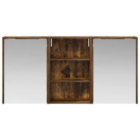 Produktbild för Badrumsskåpsset 3 pcs 126 x 16 x 62.5 cm Konstruerat trä