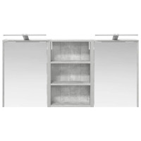 Produktbild för Badrumsskåpsset 3 pcs 126 x 16 x 62.5 cm Konstruerat trä